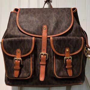 Michael Kors Logo Print Back